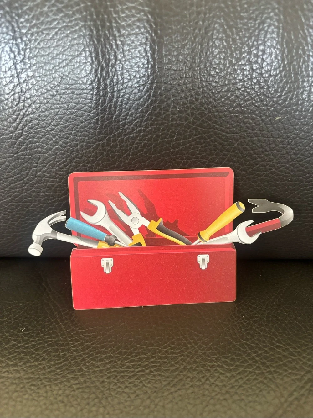 RESERVED for shakduke Father's Day Toolbox Pop Up Card - Picture 6 of 7
